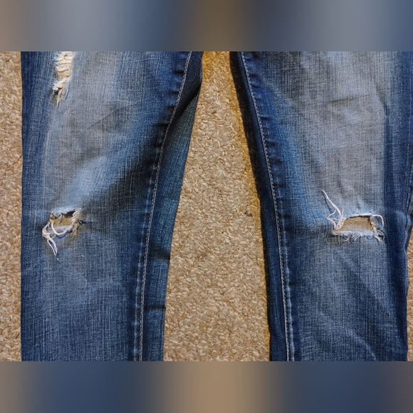 AG Adriano Goldschmied The Legging  Ankle Super Skinny Jean Distresses S… - Picture 5 of 14